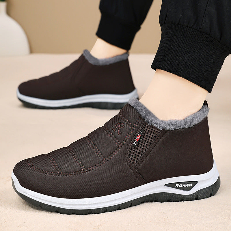 Damen Thermo-Stiefel mit Warmfutter und flexiblem Gummizug R&B