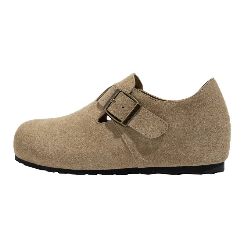 Damen Mollettenschuhe mit verstellbarem Riemen R&B