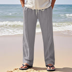 Herren Freizeithose mit elastischem Bund und seitlichen Taschen R&B