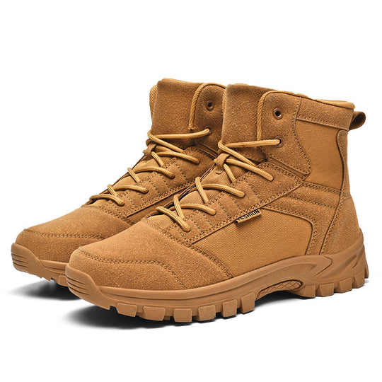 Damen Hohe Outdoor-Wanderstiefel mit rutschfester Sohle und atmungsaktivem Futter R&B