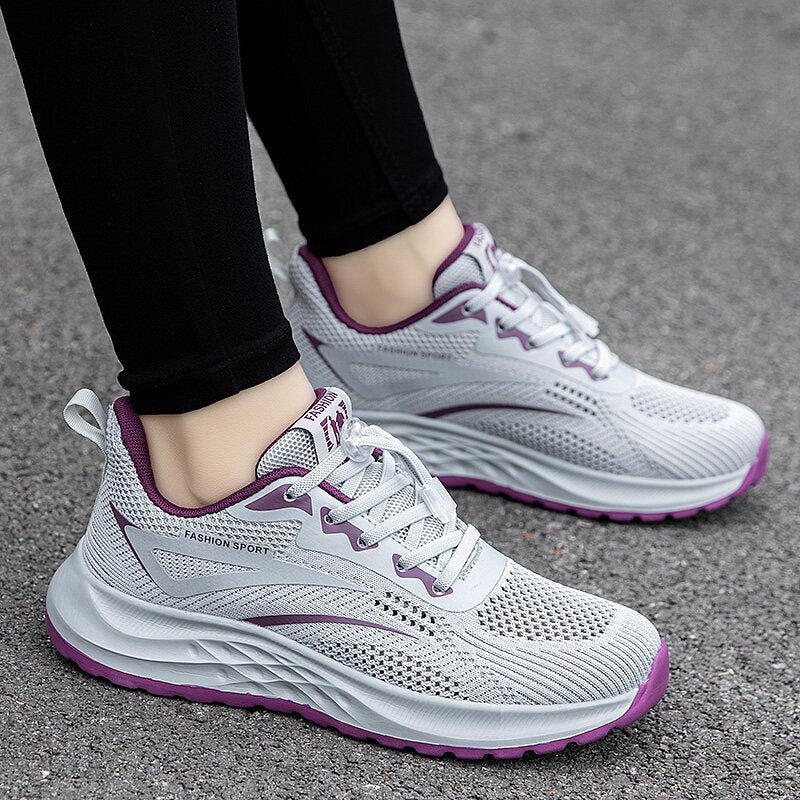 Damen Atmungsaktive und flexible Laufschuhe mit innovativer Dämpfungstechnologie R&B