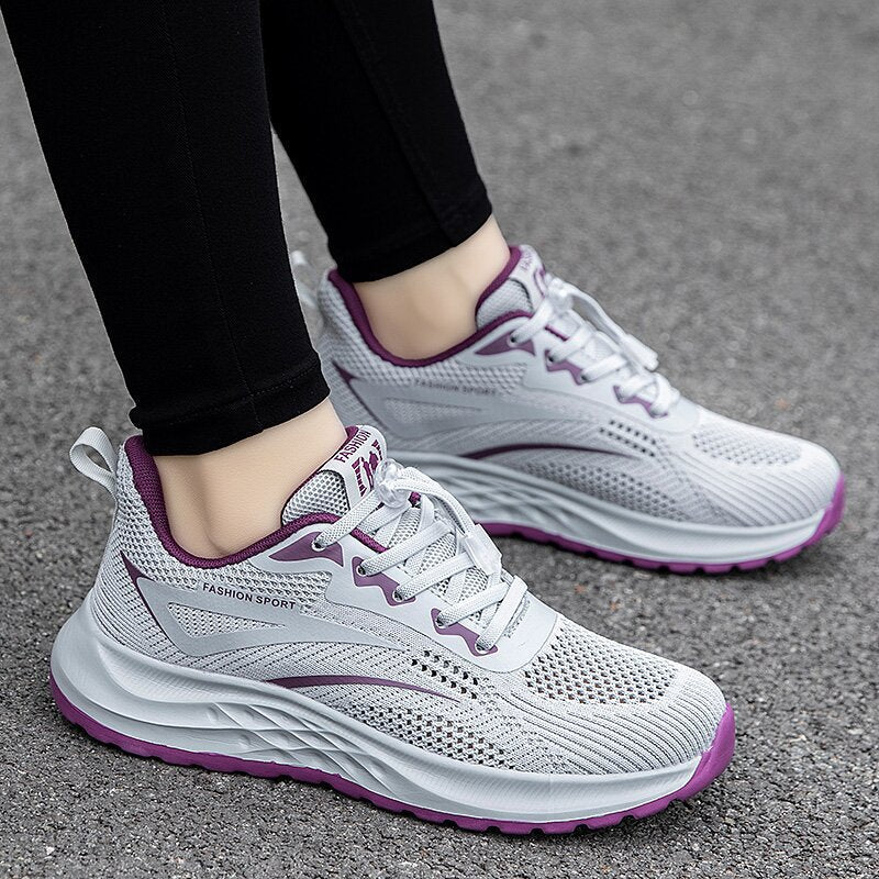 Damen Atmungsaktive und flexible Laufschuhe mit innovativer Dämpfungstechnologie R&B