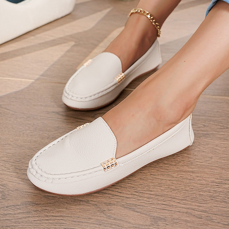Damen Mokassins mit elegantem Ketten-Detail R&B