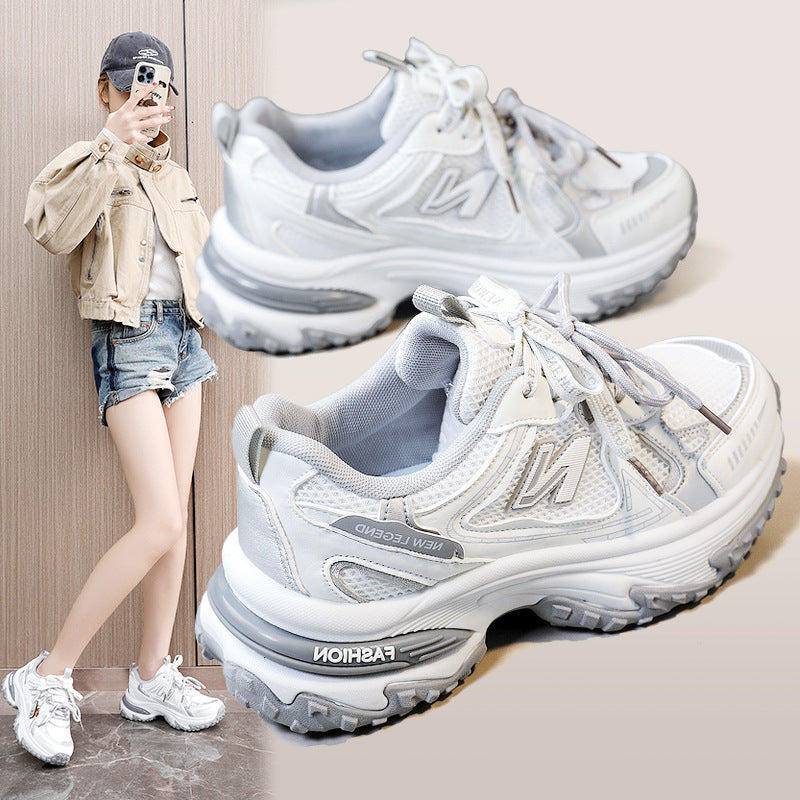 Damen Sportliche Sneakers mit atmungsaktiver Mesh-Oberfläche und dämpfender Laufsohle R&B 1771555686