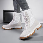 Damen Winterstiefel mit isolierendem Innenfutter und rutschfester Außensohle R&B
