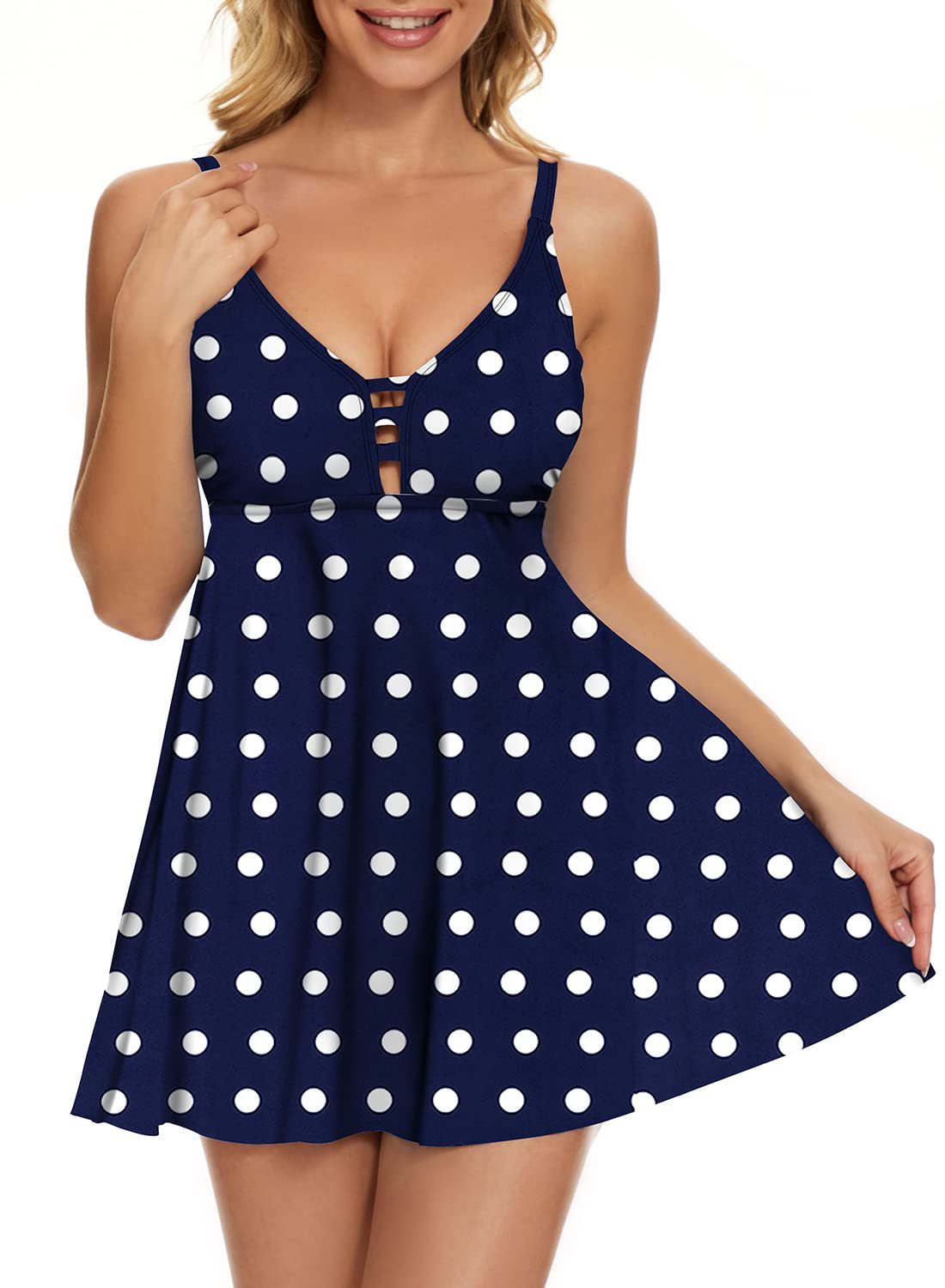Damen Floral Strandedress R&B
