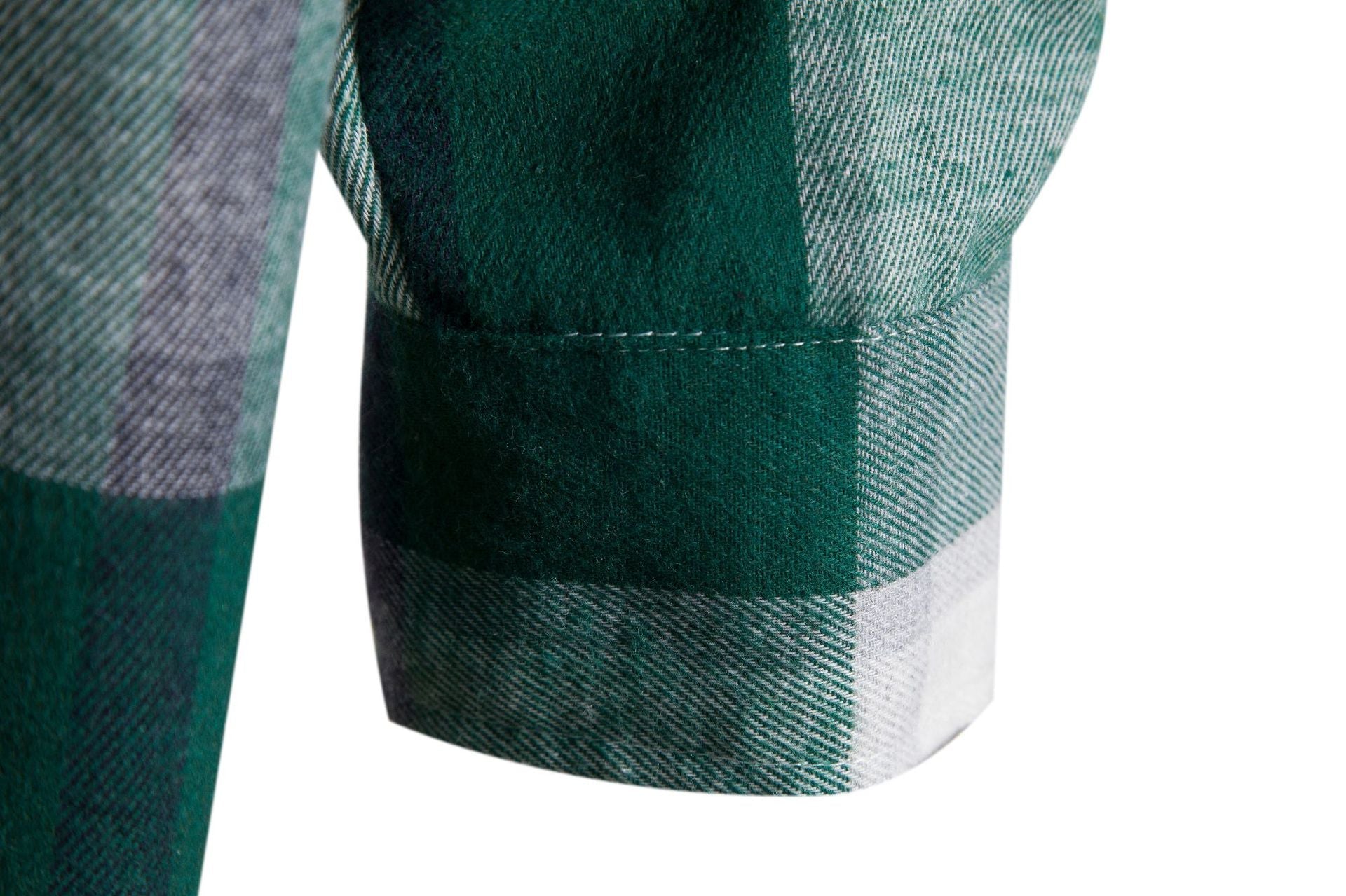 Herren Freizeit-Hemdjacke mit praktischer Kapuze und modernem Karomuster