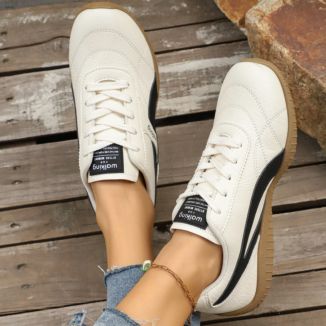 Damen Sneakers im klassisch-modernen Design mit atmungsaktiver Oberfläche R&B
