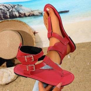 Damen Elegante und bequeme Riemensandalen R&B