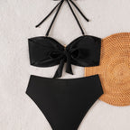 Damen Hochwertiger Bikini mit verstellbarem Oberteil und eleganter Schnalle R&B