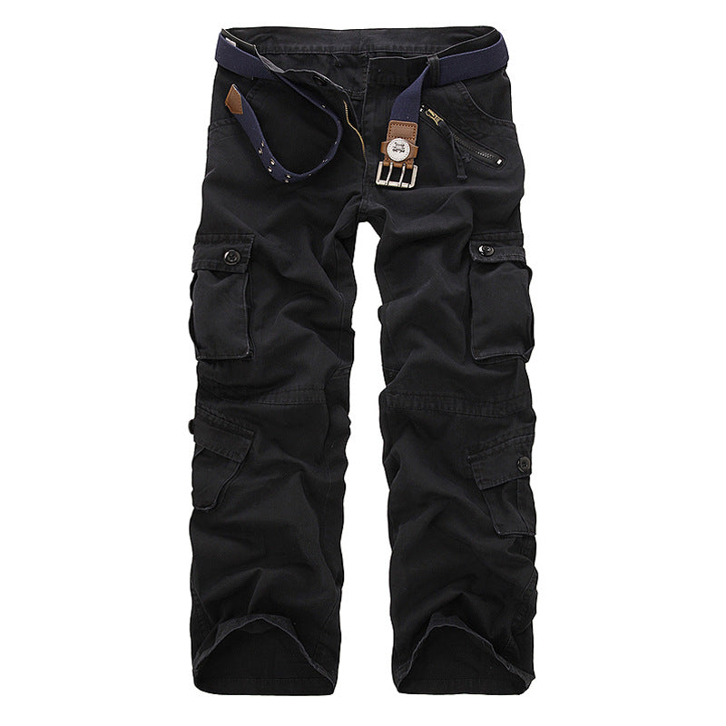 Herren Cargo-Hose mit elastischem Bund und vielseitigen Taschen R&B
