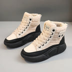Damen High-Top Sneakers mit isolierendem Innenfutter und rutschfester Sohle R&B