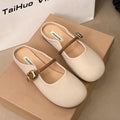Damen Ballerinas mit verstellbarem Riemen und weichem Innenfutter R&B