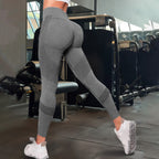 Damen Sport-Leggings mit hohem Bund und atmungsaktivem Design R&B