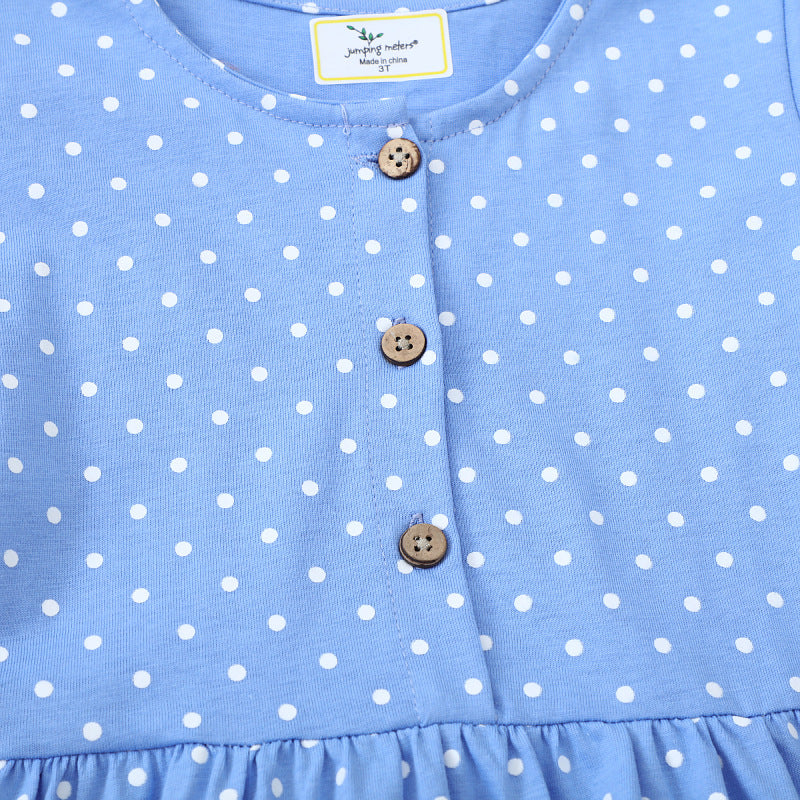 Mädchen Sommerkleid mit verspieltem Schwanenmotiv R&B