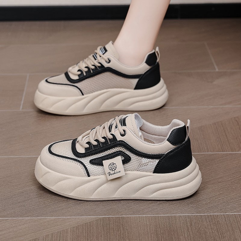 Damen modische Sneaker mit atmungsaktivem Mesh und komfortabler Sohle