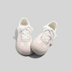 Damen Sneakers mit verspieltem Blumenmuster und rutschfester Sohle