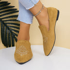 Damen Witzige Mokassins mit elegantem Lochmuster und modischem Detail R&B