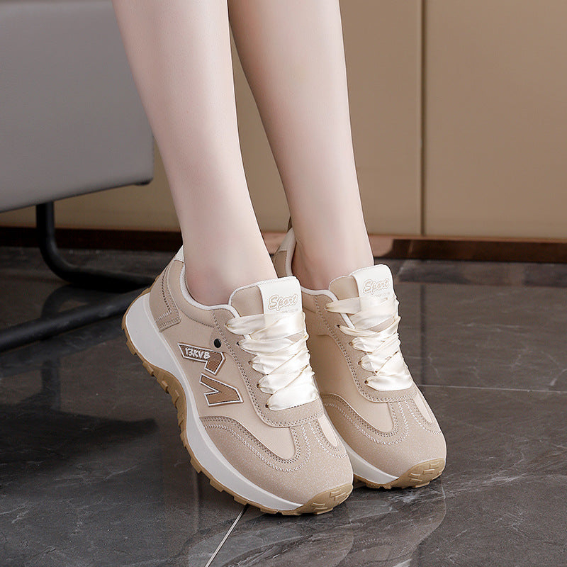 Damen Trendige Plattform Sneakers R&B