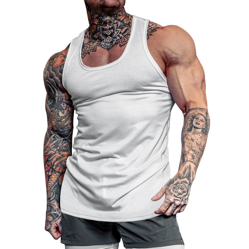 Herren Fitness Tanktop R&B
