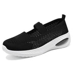 Damen sportliche Mesh Slip-On Schuhe mit flexiblem Obermaterial R&B