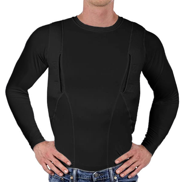 Damen Funktionelles Langarmshirt mit integrierten Stützelementen R&B
