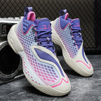 Damen Sportliche und atmungsaktive Basketball-Sneaker mit dämpfender Sohle R&B