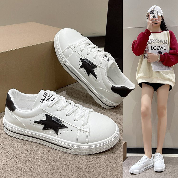 Damen Sneaker mit auffälligem Stern-Design R&B