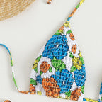 Damen Raffinierter Triangelbikini R&B