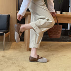 Damen Bequeme und stilvolle Clogs mit modischem Riemen und hochwertiger Oberflächenstruktur R&B
