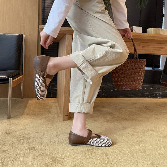 Damen Bequeme und stilvolle Clogs mit modischem Riemen und hochwertiger Oberflächenstruktur R&B