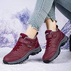 Damen Winter-Wanderschuhe mit isolierender Fütterung und rutschfester Sohle