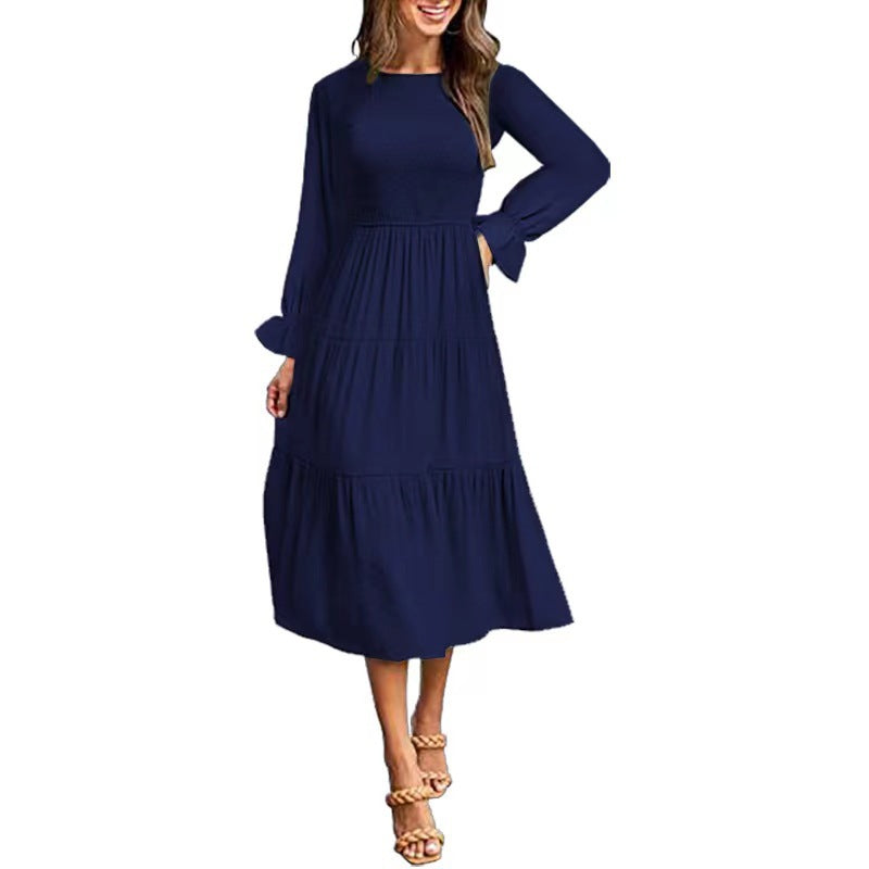 Maxikleid mit Rüschen elegant