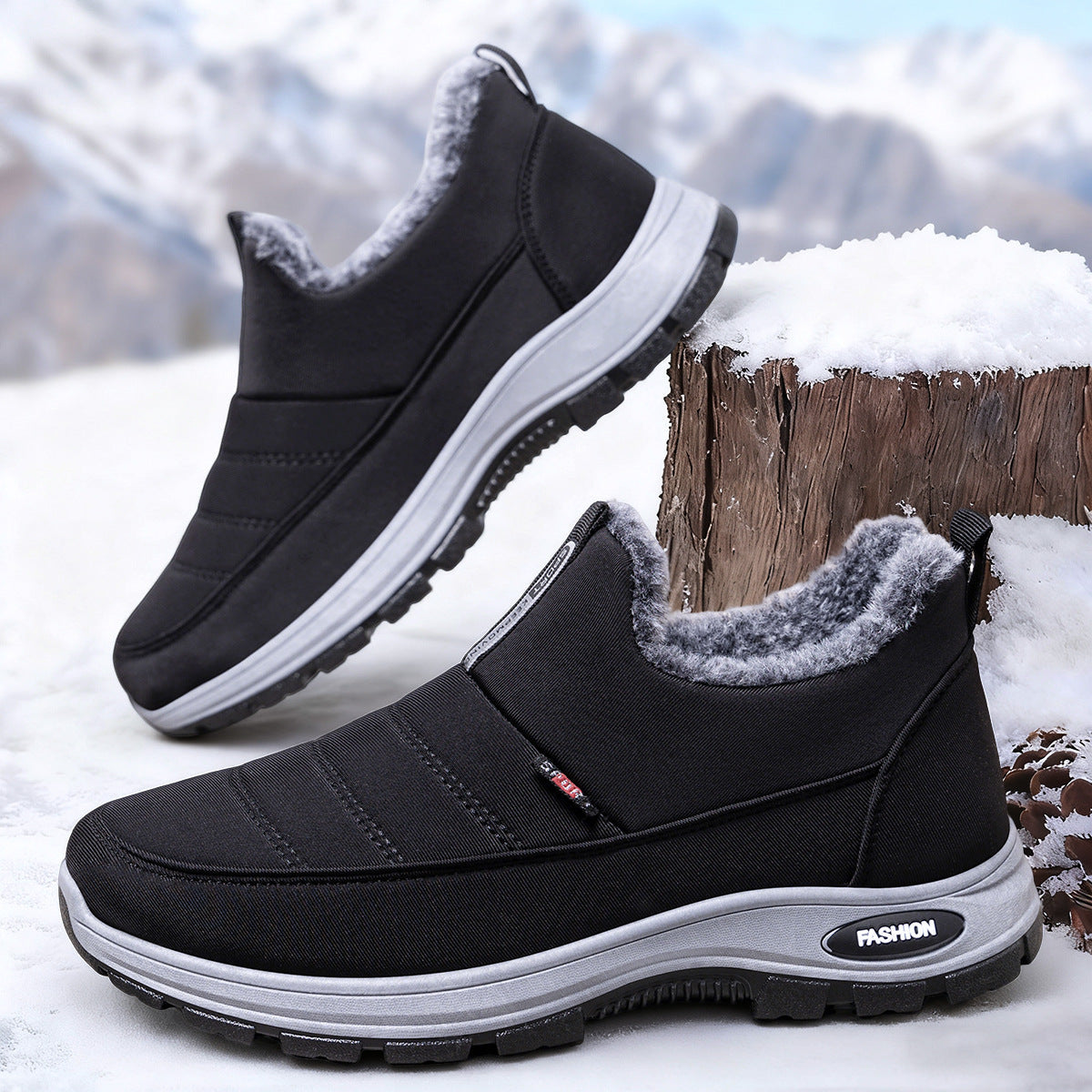 Damen Komfortable Winterfreizeitschuhe mit isolierendem Innenfutter R&B