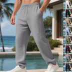 Herren Sportliche Cargo-Hose mit elastischem Bund und seitlichen Taschen
