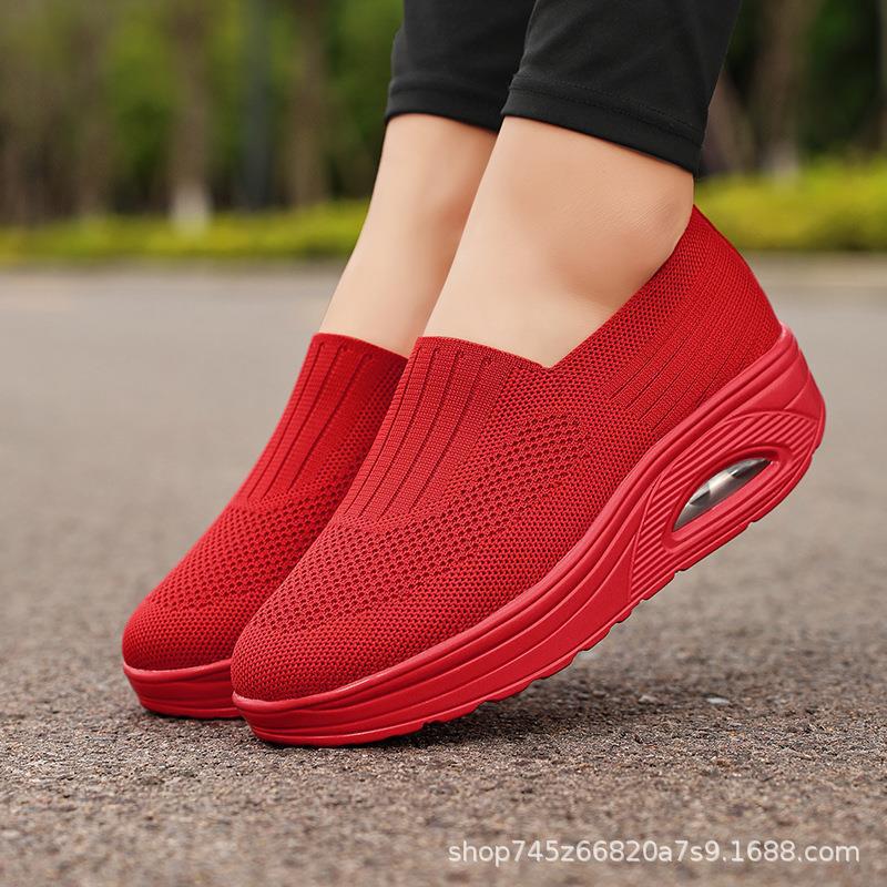 Damen Bequeme und modische Slip-On Sneakers mit innovativer Dämpfungstechnologie