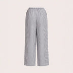 Damen lässige Freizeithose mit Gürtel EB
