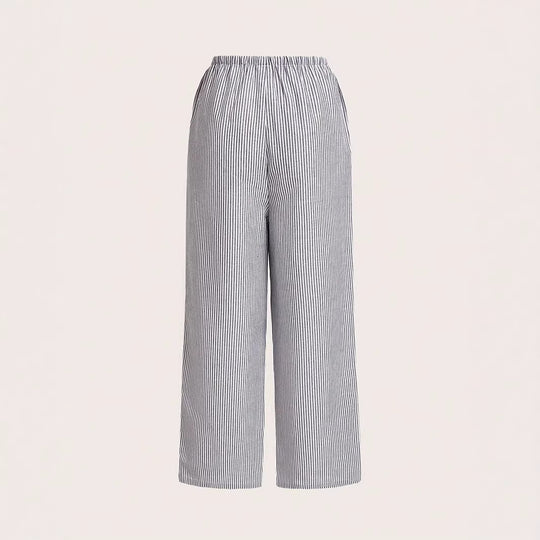 Damen lässige Freizeithose mit Gürtel R&B