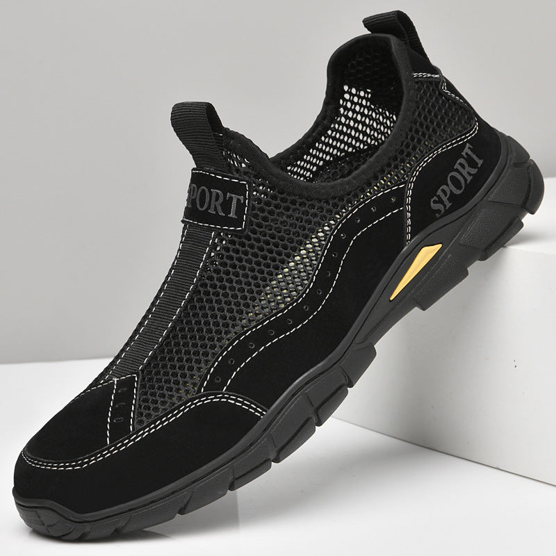 Herren Atmungsaktive Netzsneaker mit rutschfester Sohle R&B