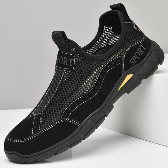 Herren Atmungsaktive Netzsneaker mit rutschfester Sohle R&B