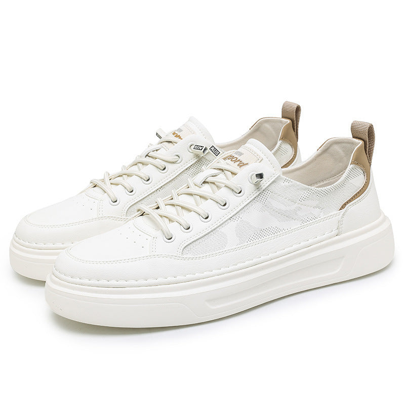 Damen Sportliche Sneakers mit gepolsterter Plateau-Sohle