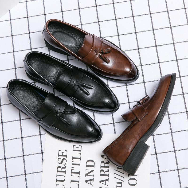 Herren Elegante Mokassins mit modischem Quastendesign
