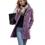 Damen trendiger Oversized-Mantel R&B