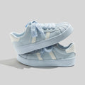 Damen Sneakers mit dicker Profilsohle und gepolstertem Innenfutter