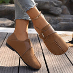 Damen bequeme Clogs mit trendigem Riemendesign und komfortabler Fußbettung R&B