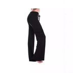 Damen Bequeme Freizeithose mit seitlichen Taschen und elastischem Bund