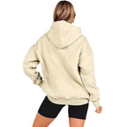 Damen lässiger Kapuzenpullover mit übergroßer Passform R&B