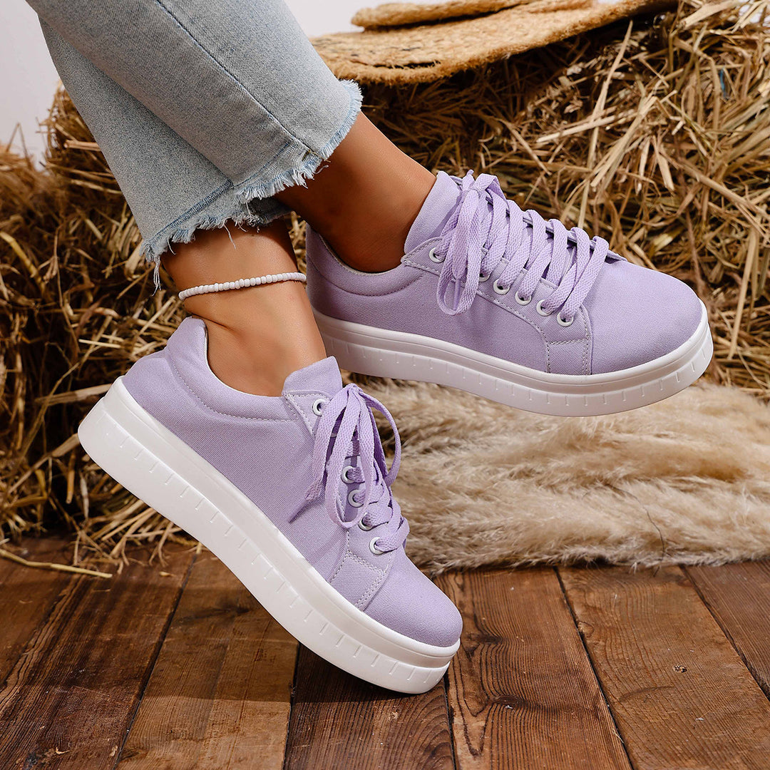 Damen Sportschuhe mit dicker Sohle R&B