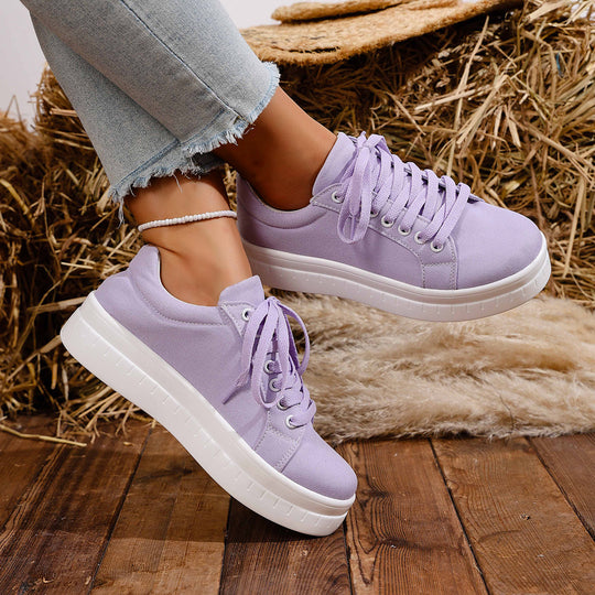 Damen Sportschuhe mit dicker Sohle R&B