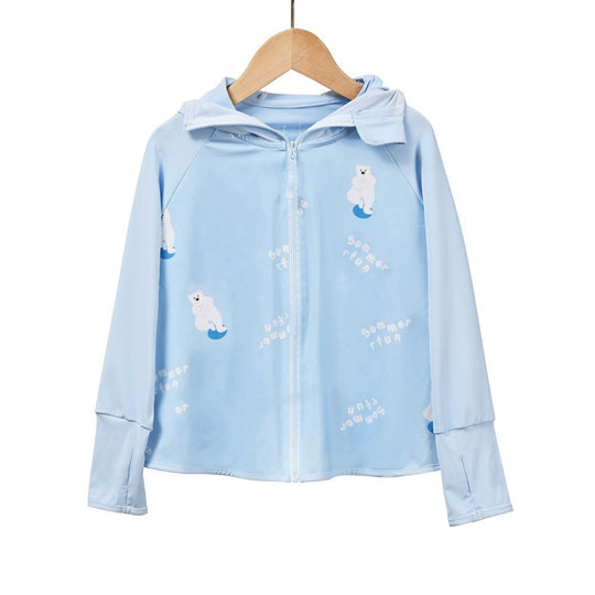 Damen atmungsaktive UV-Schutzjacke mit Kapuze R&B